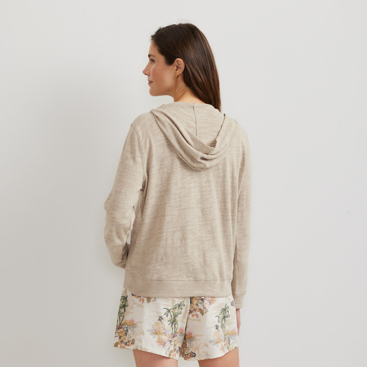 Eddie Bauer Women's Waverly Cotton Slub Sweatshi