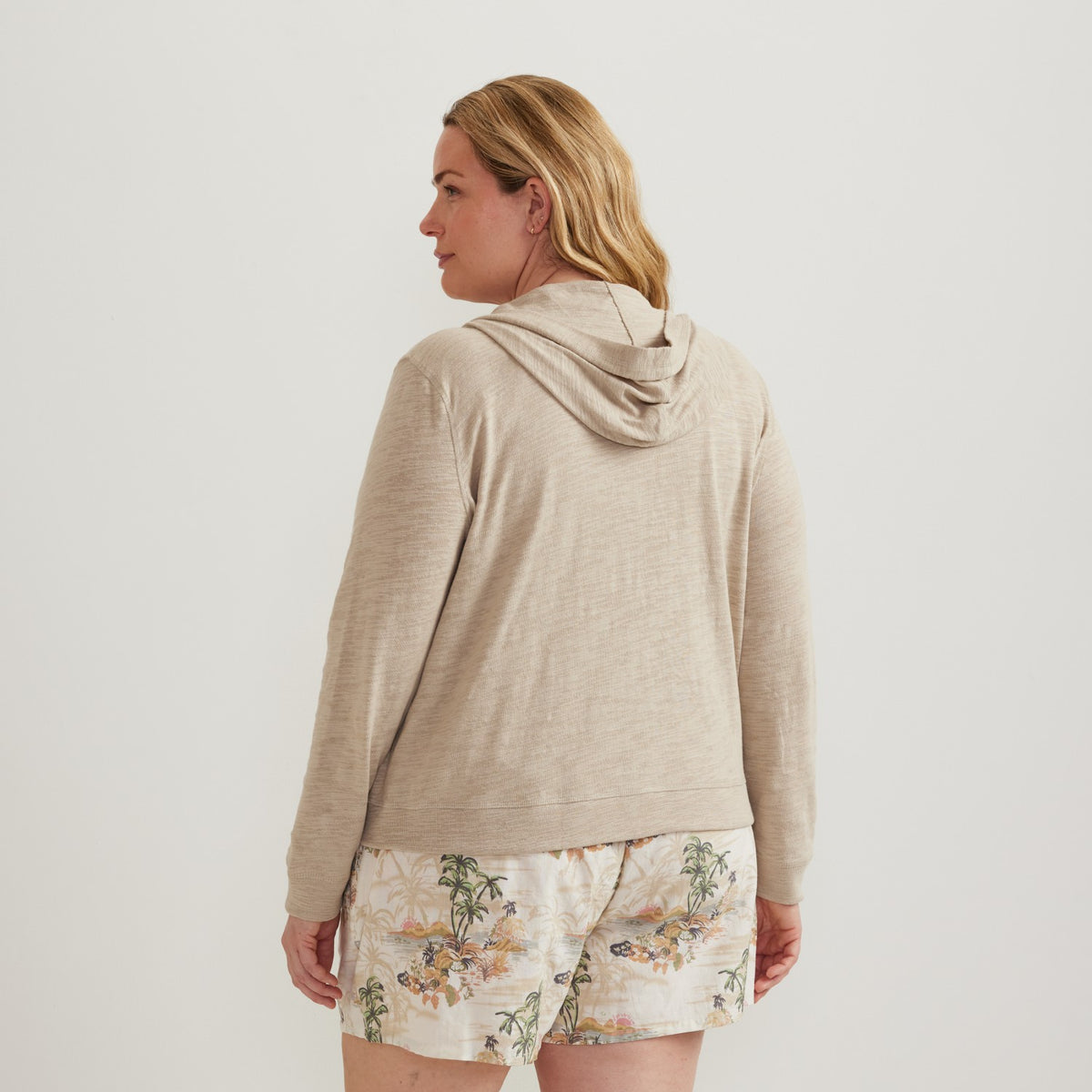 Eddie Bauer Women's Waverly Cotton Slub Sweatshi