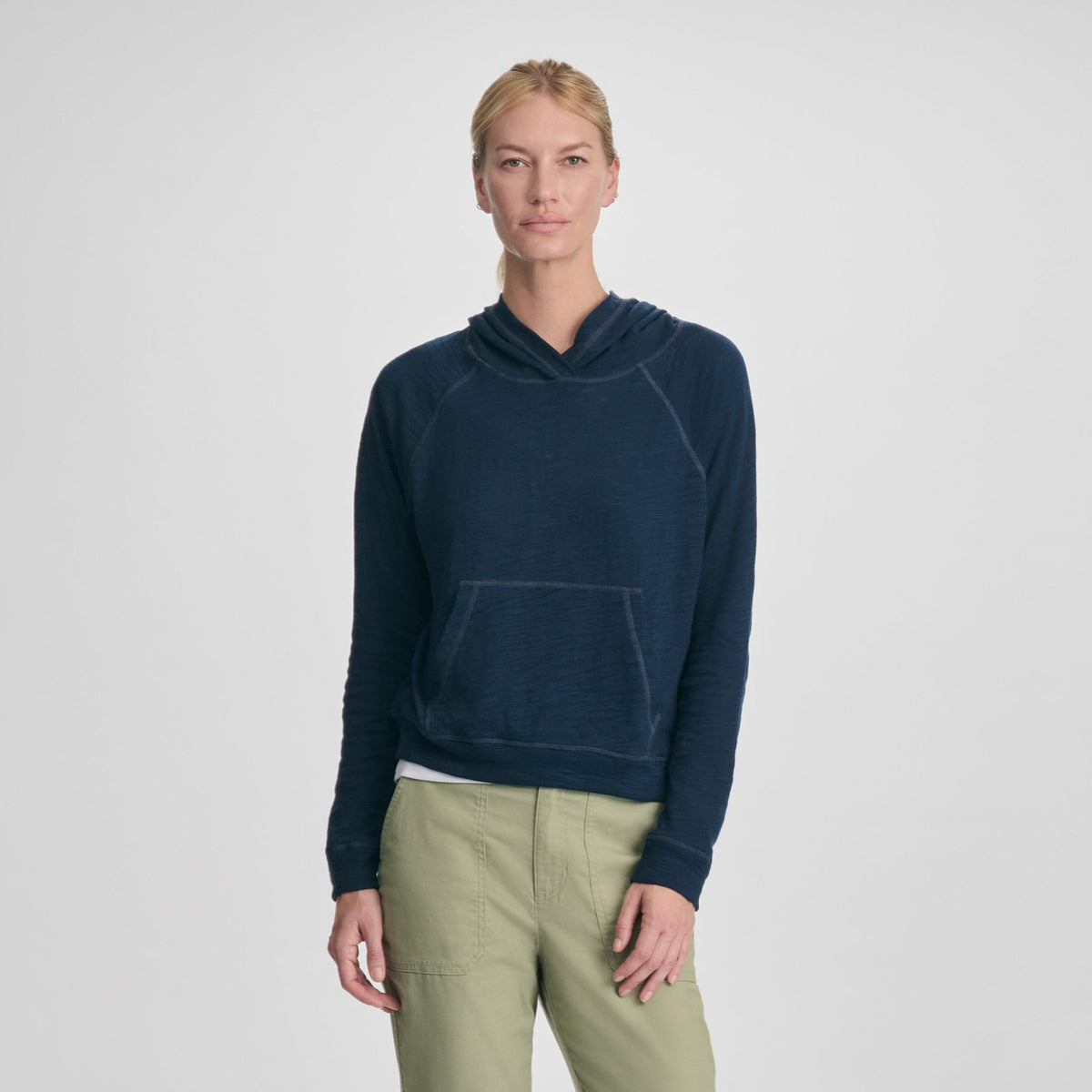 Eddie Bauer Women's Waverly Cotton Slub Hoodie