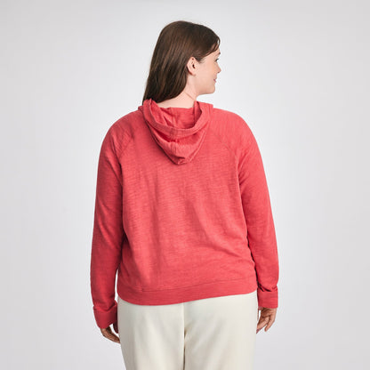 Eddie Bauer Women's Waverly Cotton Slub Hoodie