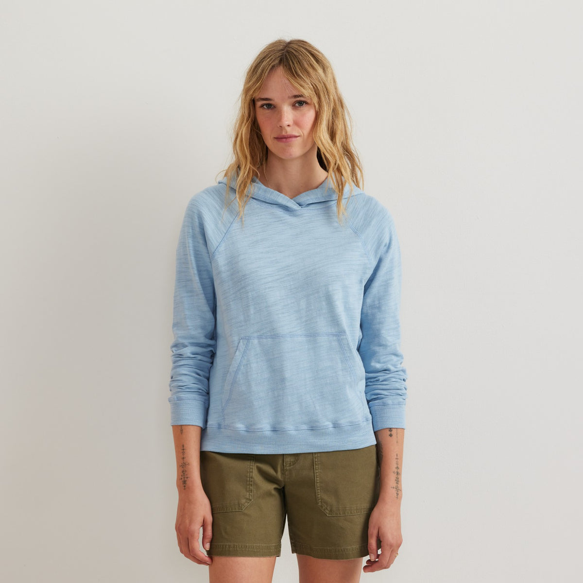 Eddie Bauer Women's Waverly Cotton Slub Hoodie