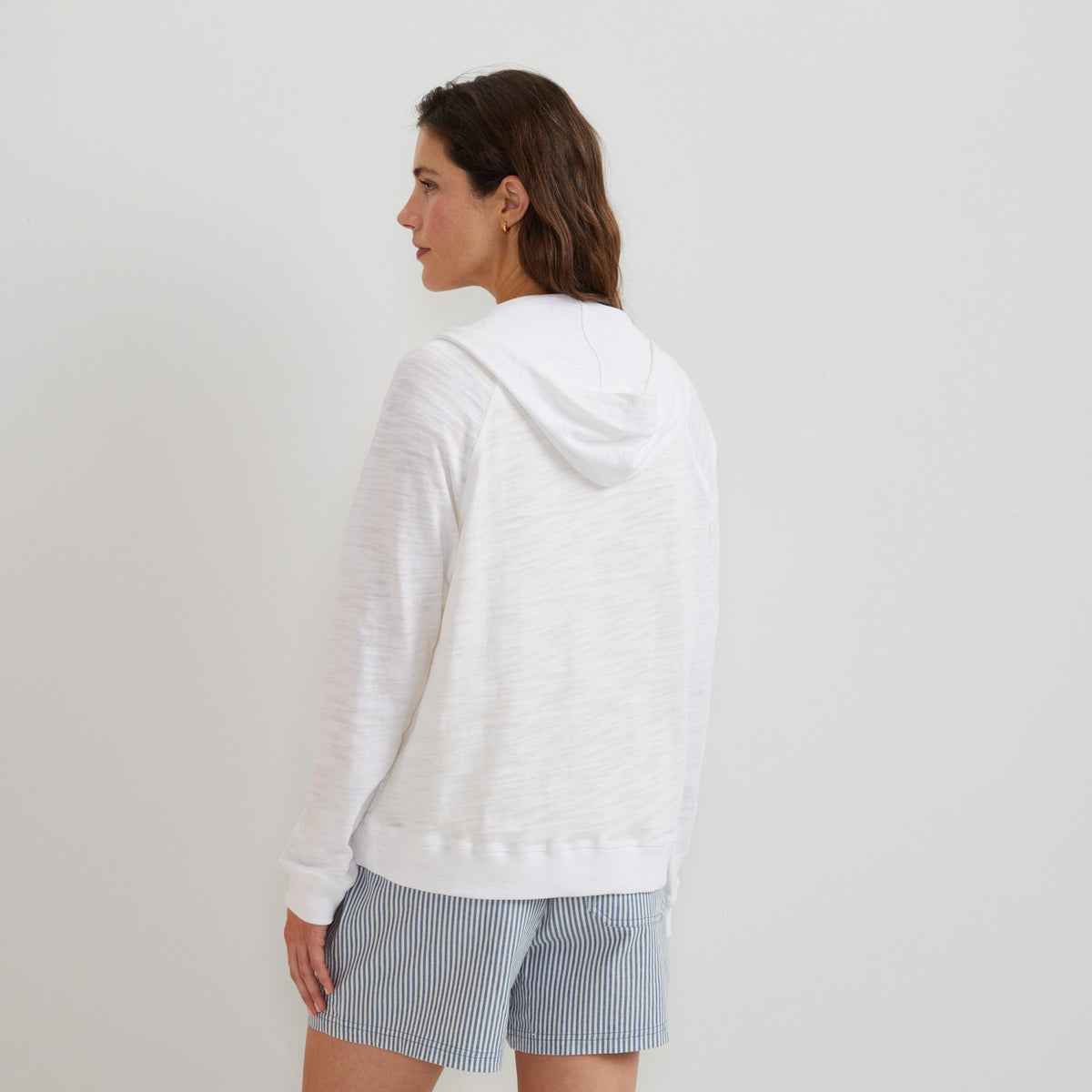Eddie Bauer Women's Waverly Cotton Slub Hoodie