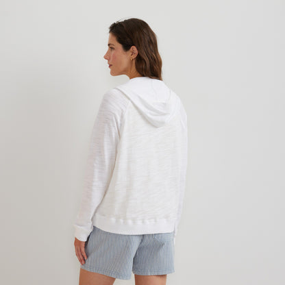 Eddie Bauer Women's Waverly Cotton Slub Hoodie