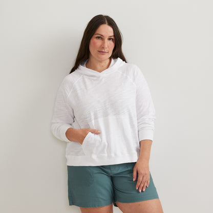 Eddie Bauer Women's Waverly Cotton Slub Hoodie