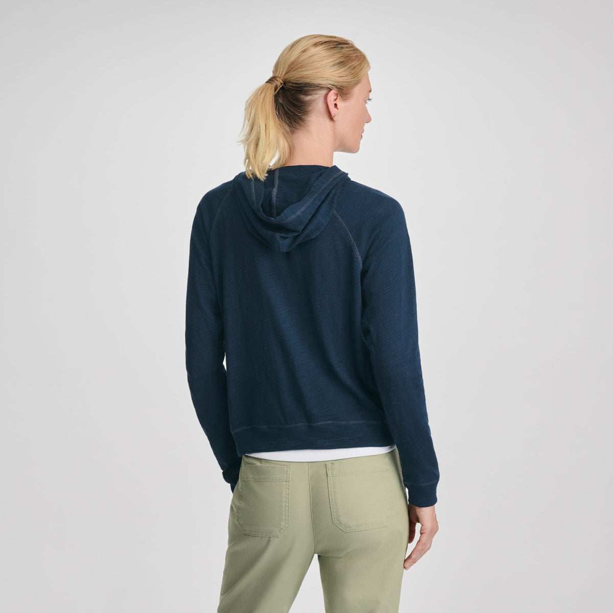Eddie Bauer Women's Waverly Cotton Slub Hoodie
