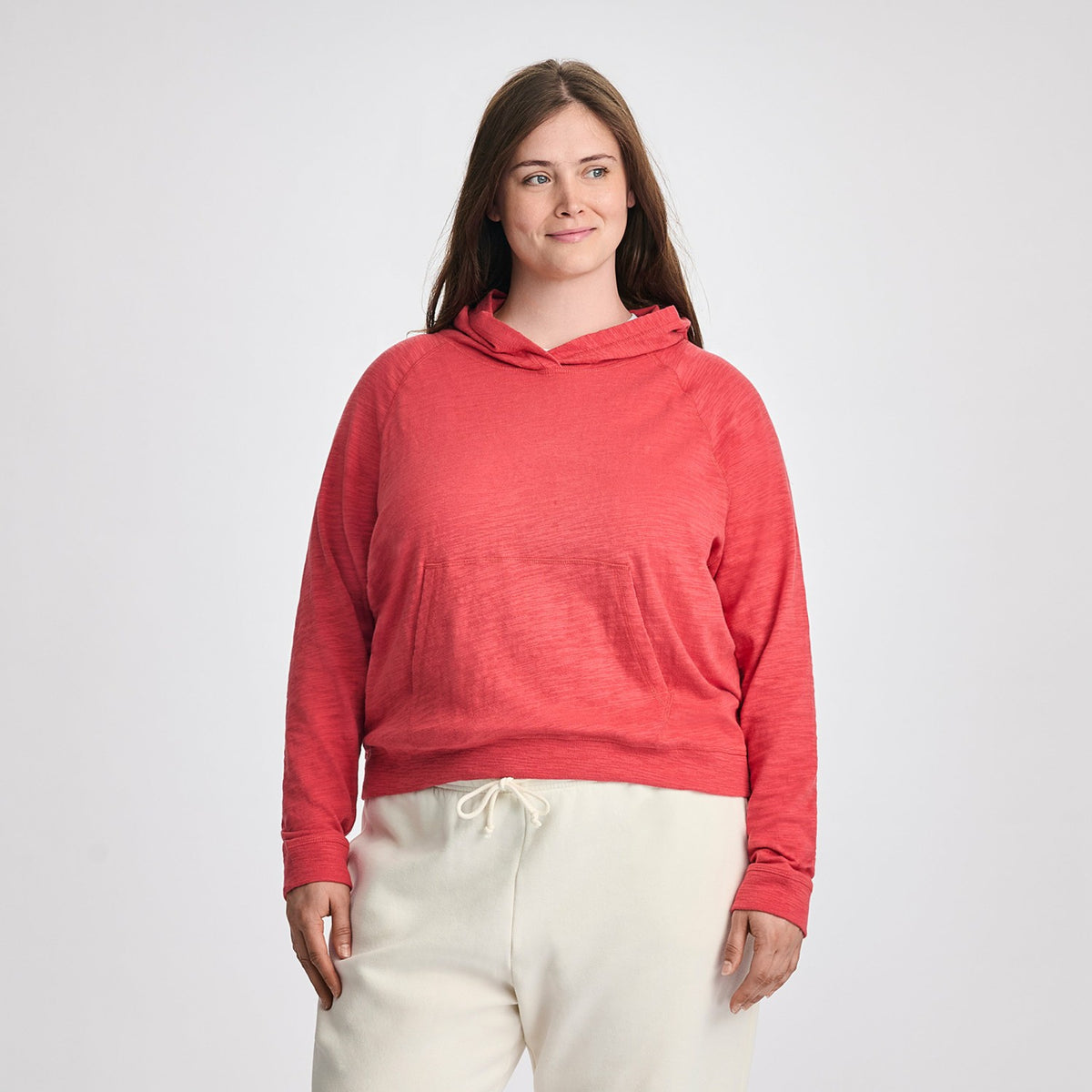 Eddie Bauer Women's Waverly Cotton Slub Hoodie