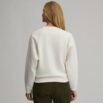 Eddie Bauer Women's The Vintage Soft Crew - Dog