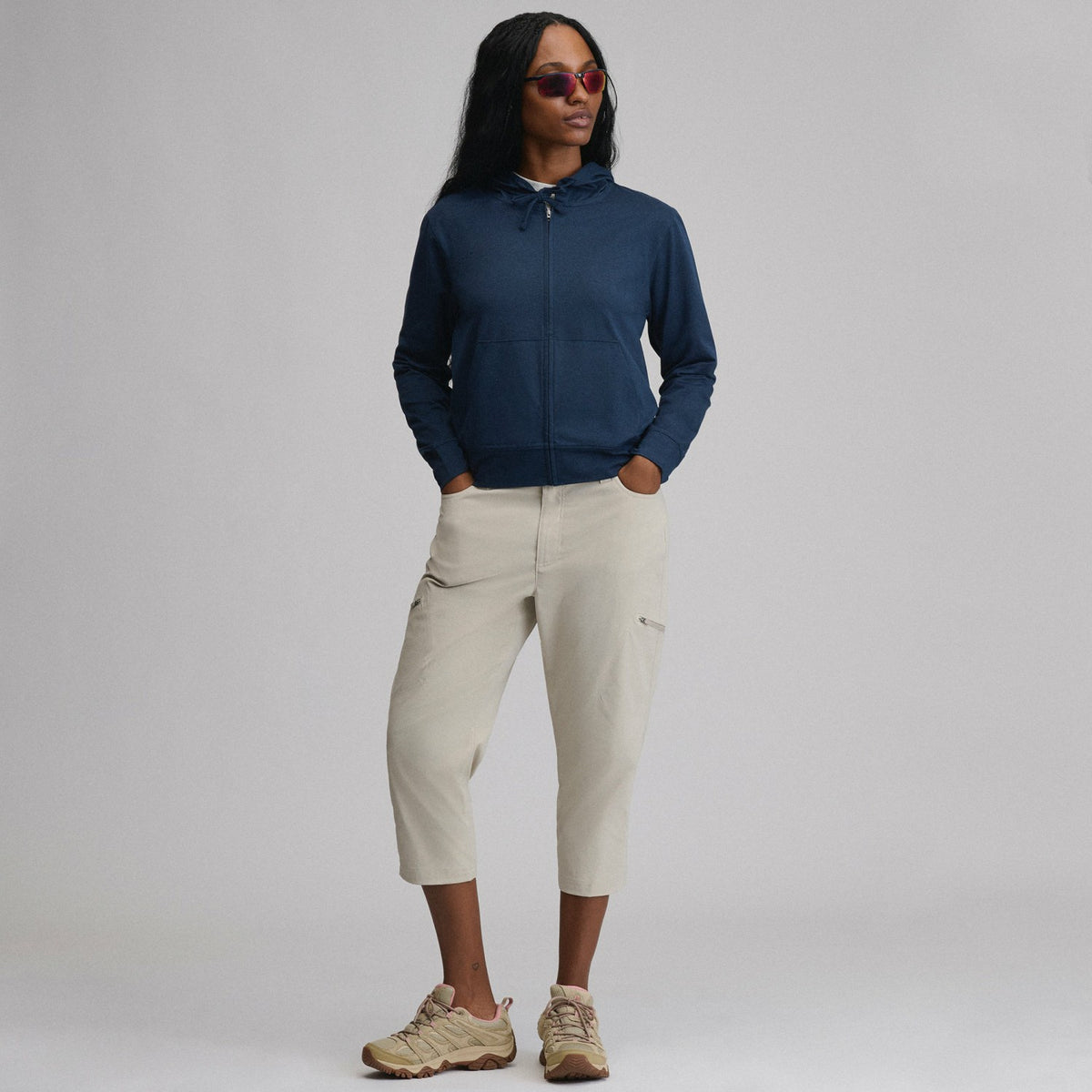 Eddie Bauer Women's Long-Sleeve Train Ascent Full-Zip Hoodie