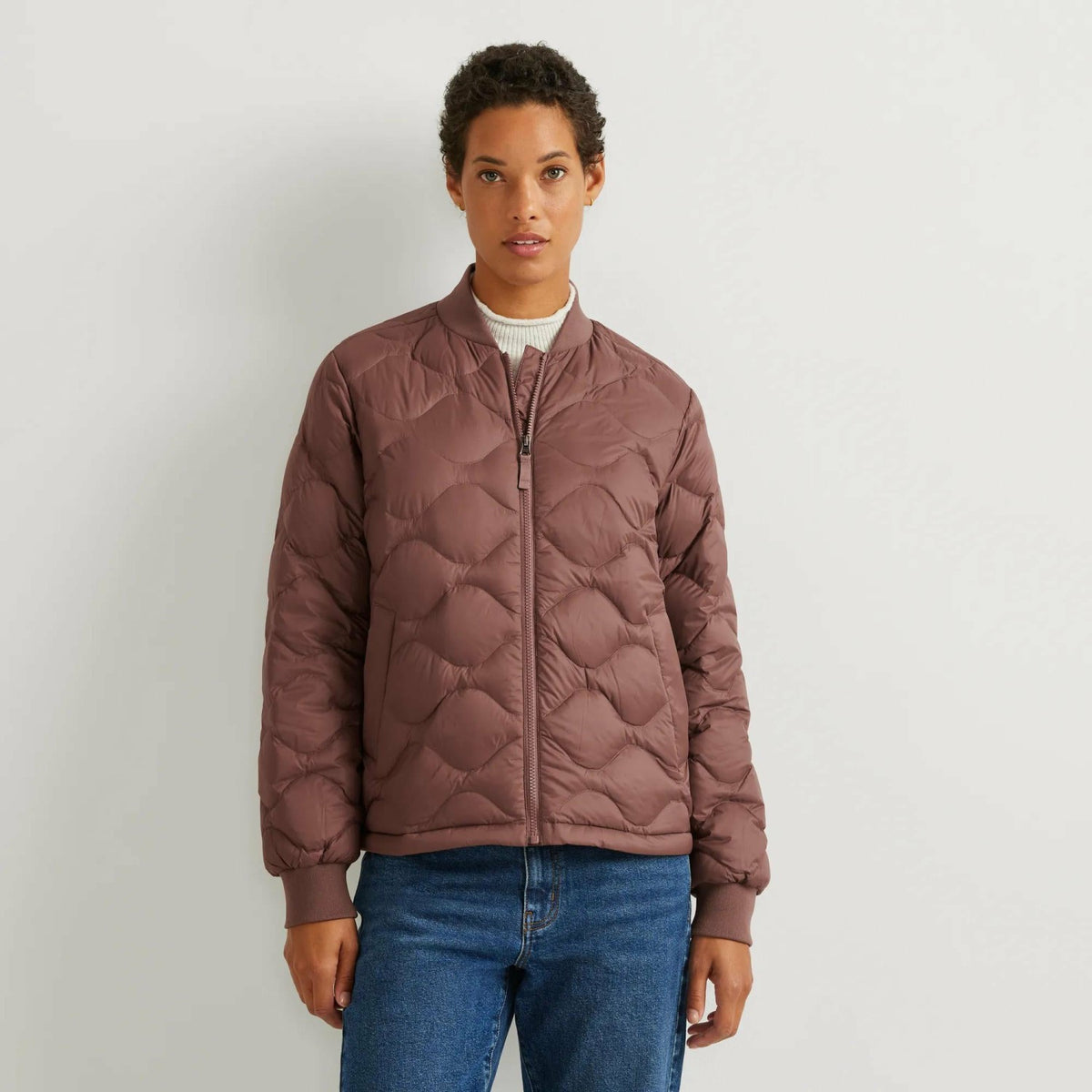Eddie Bauer Women's Shaw Down Bomber Jacket