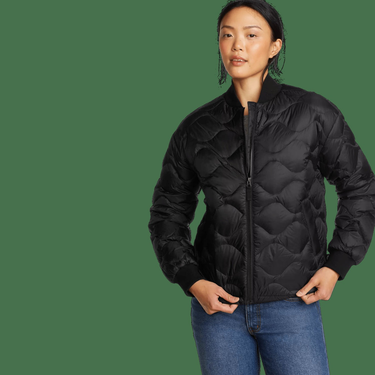 Eddie Bauer Women's Shaw Down Bomber Jacket