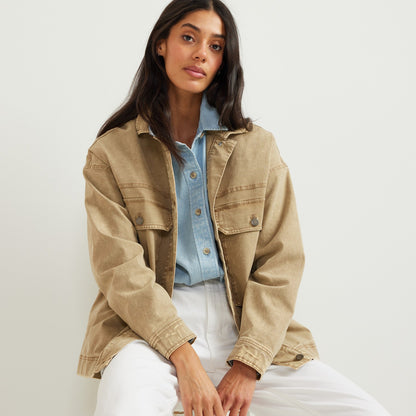 Eddie Bauer Women's Seabrook Vintage Washed Ja