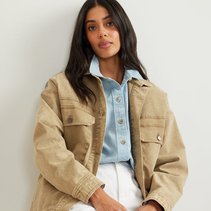 Eddie Bauer Women's Seabrook Vintage Washed Ja