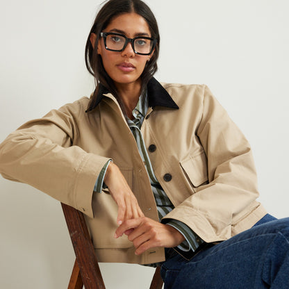 Eddie Bauer Women's Lark Cropped Barn Jacket