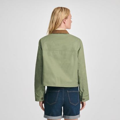 Eddie Bauer Women's Lark Cropped Barn Jacket