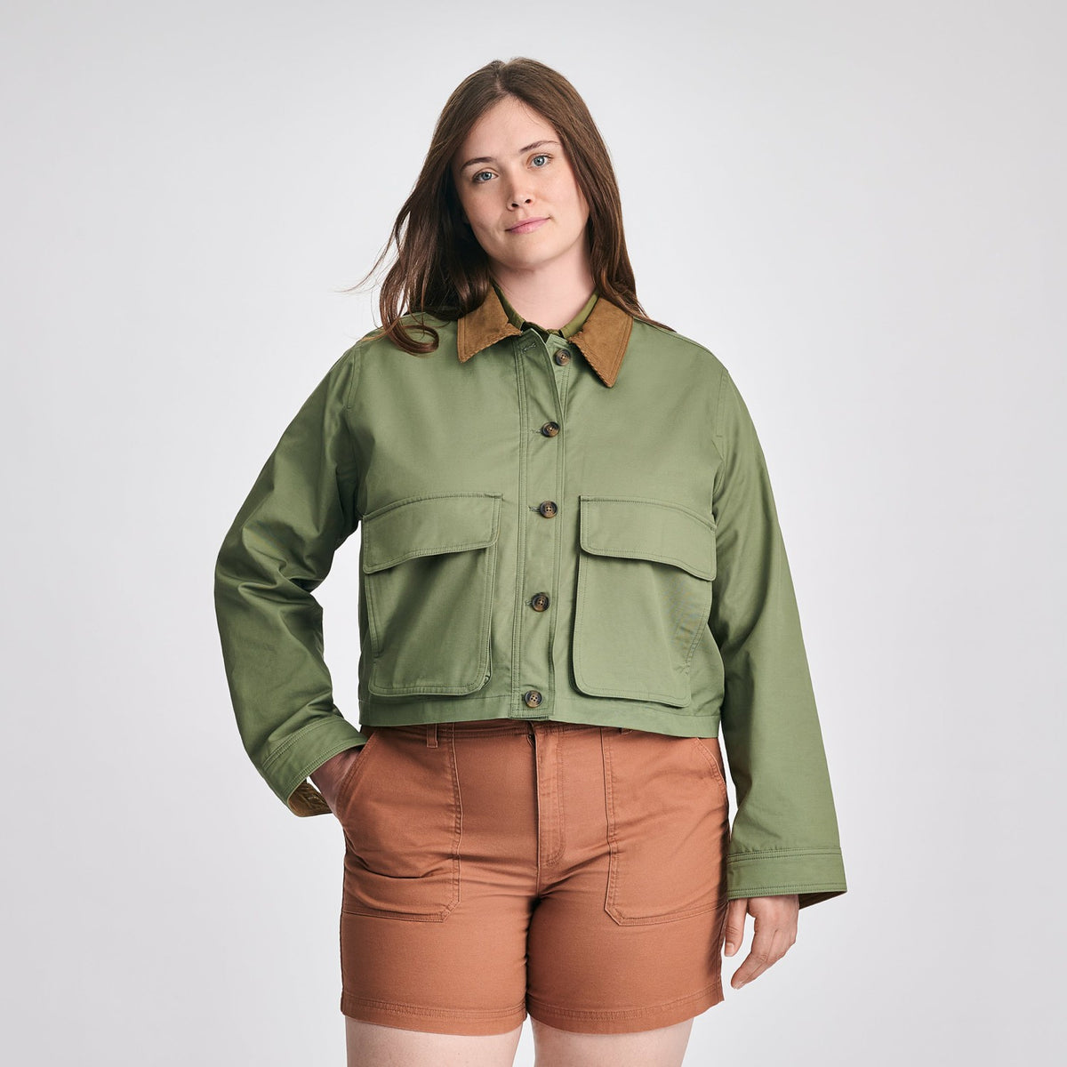 Eddie Bauer Women's Lark Cropped Barn Jacket