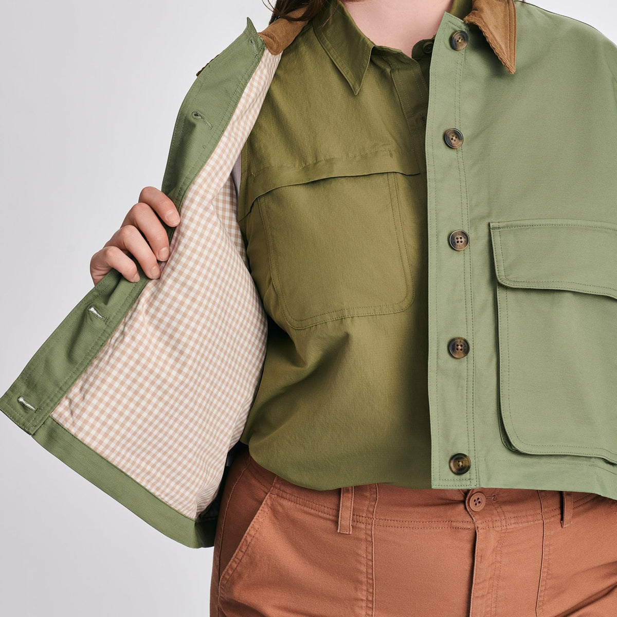 Eddie Bauer Women's Lark Cropped Barn Jacket