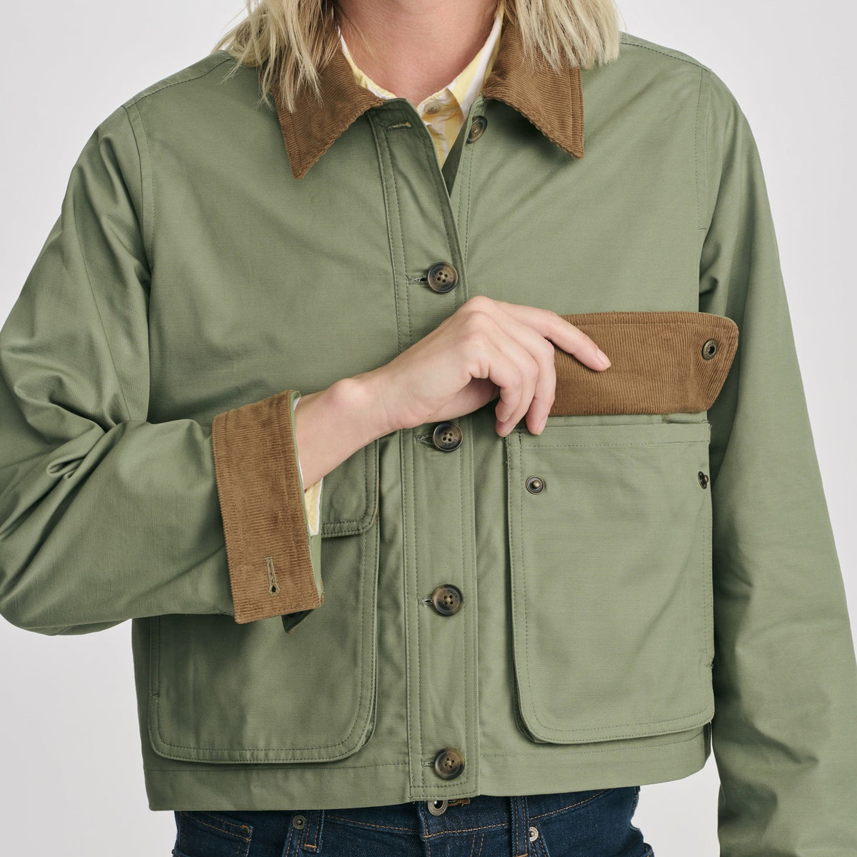 Eddie Bauer Women's Lark Cropped Barn Jacket