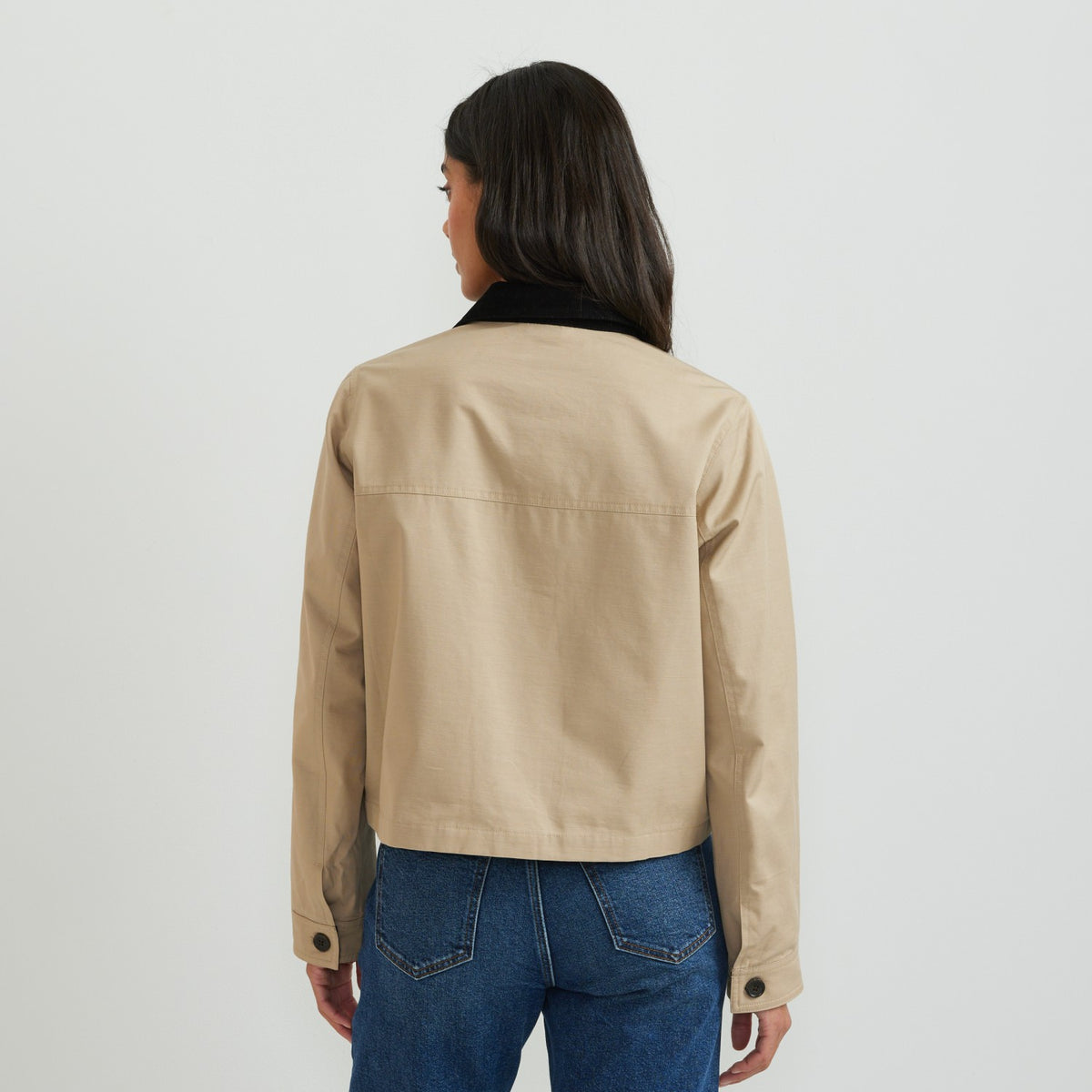 Eddie Bauer Women's Lark Cropped Barn Jacket