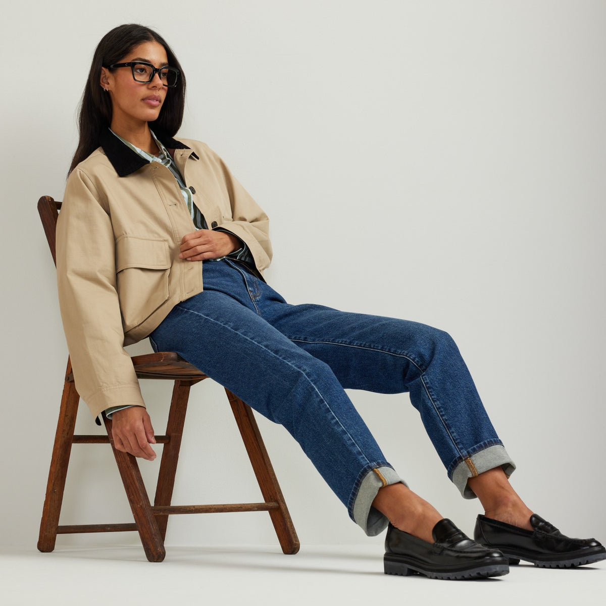 Eddie Bauer Women's Lark Cropped Barn Jacket