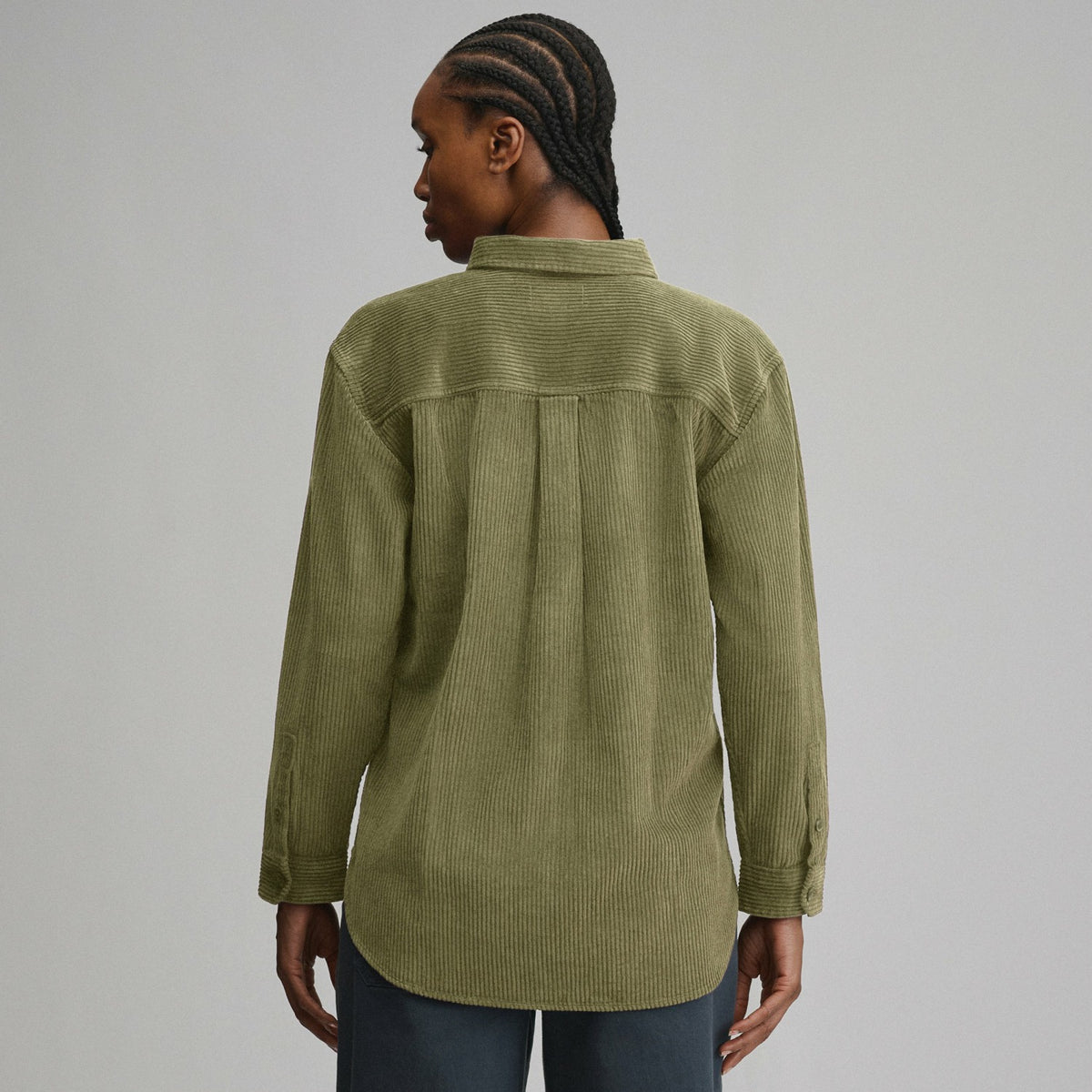 Eddie Bauer Women's Canyons Corduroy Boyfriend Overshirt