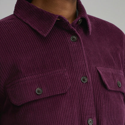 Eddie Bauer Women's Canyons Corduroy Boyfriend Overshirt