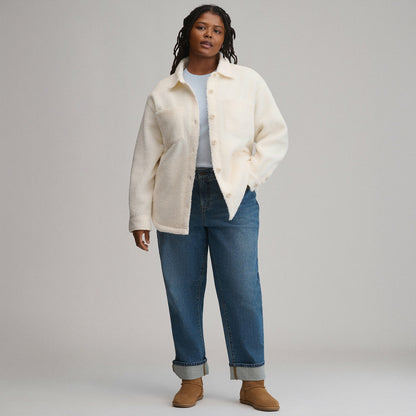 Eddie Bauer Women's Fleece Shirt Jacket