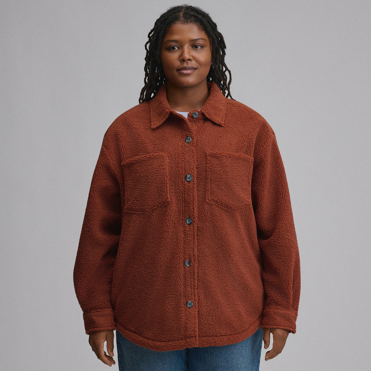 Eddie Bauer Women's Fleece Shirt Jacket
