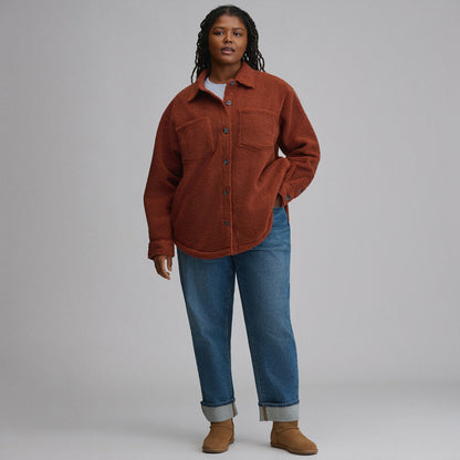 Eddie Bauer Women's Fleece Shirt Jacket