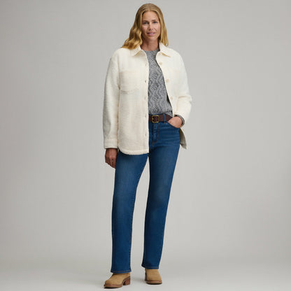 Eddie Bauer Women's Fleece Shirt Jacket