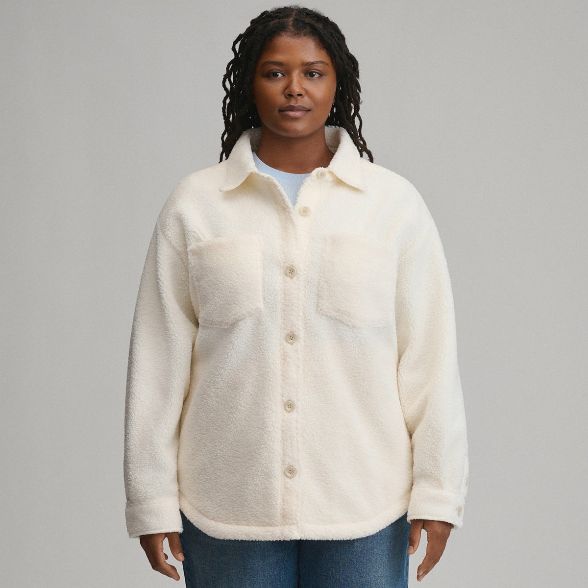 Eddie Bauer Women's Fleece Shirt Jacket