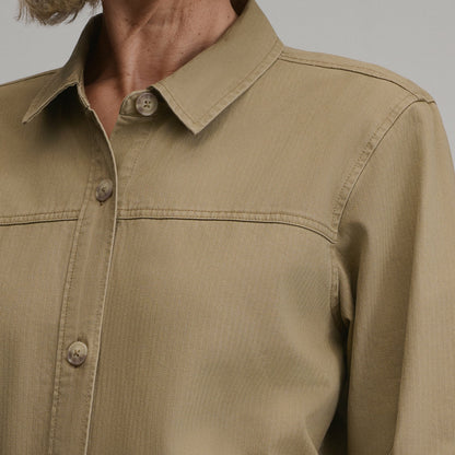 Eddie Bauer Women's Cotton Twill Shirt Jacket