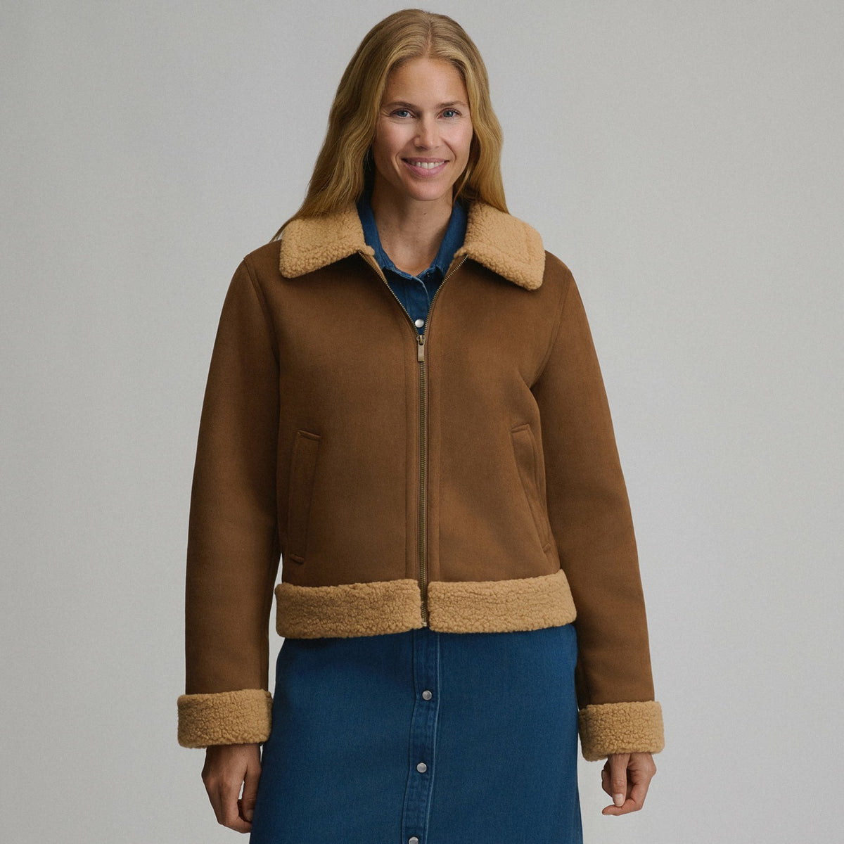 Eddie Bauer Women's Faux Shearling Jacket
