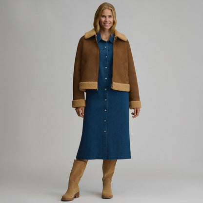 Eddie Bauer Women's Faux Shearling Jacket