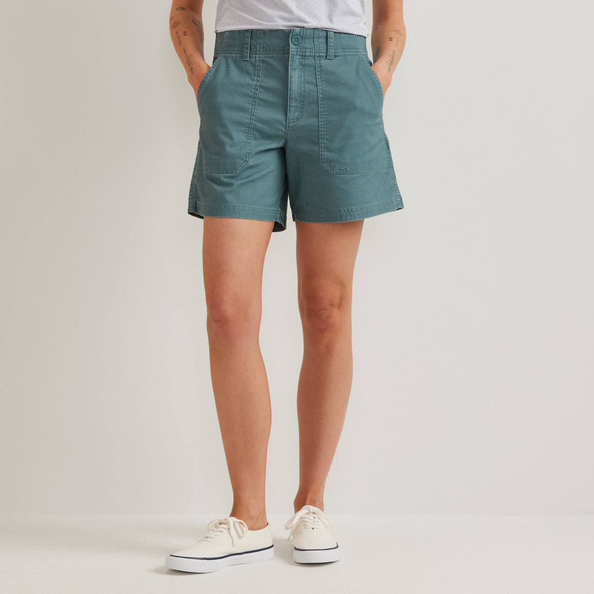 Eddie Bauer Women's Utility Canvas Short