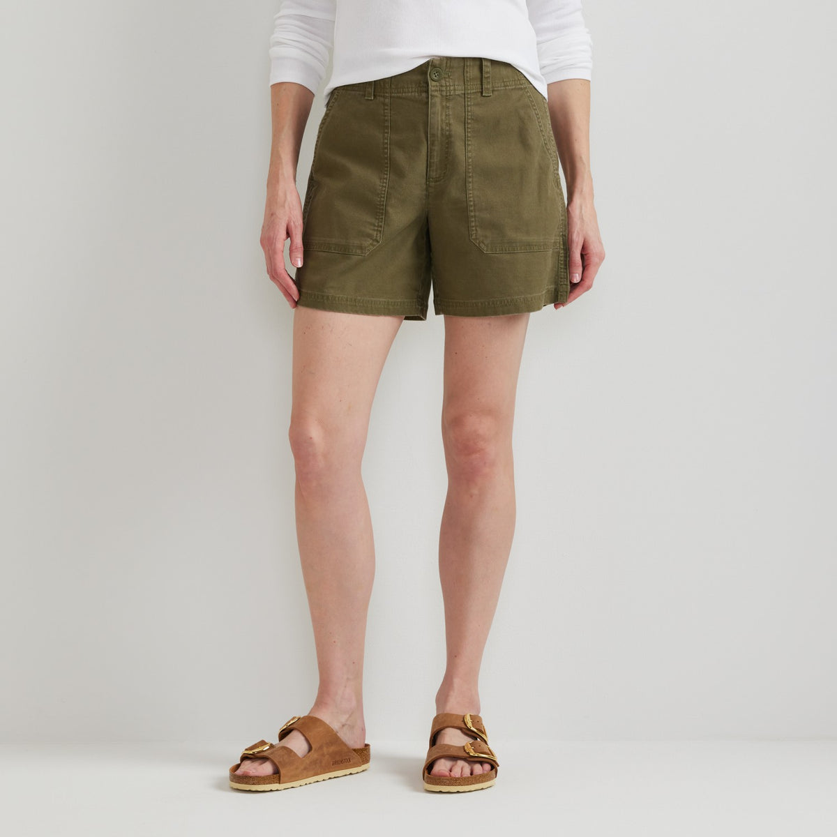 Eddie Bauer Women's Utility Canvas Short