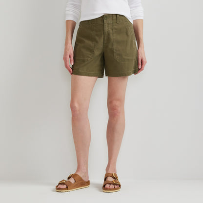 Eddie Bauer Women's Utility Canvas Short