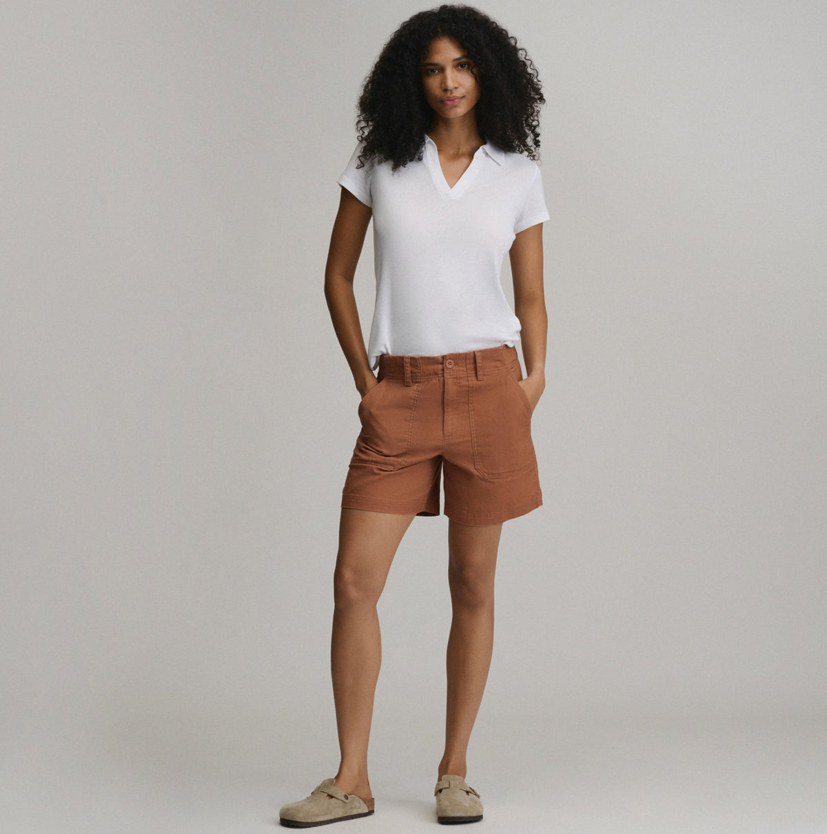 Eddie Bauer Women's Utility Canvas Short