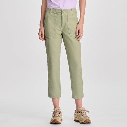 Eddie Bauer Women's Utility Canvas Kick Crop