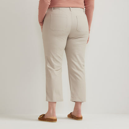 Eddie Bauer Women's Utility Canvas Kick Crop