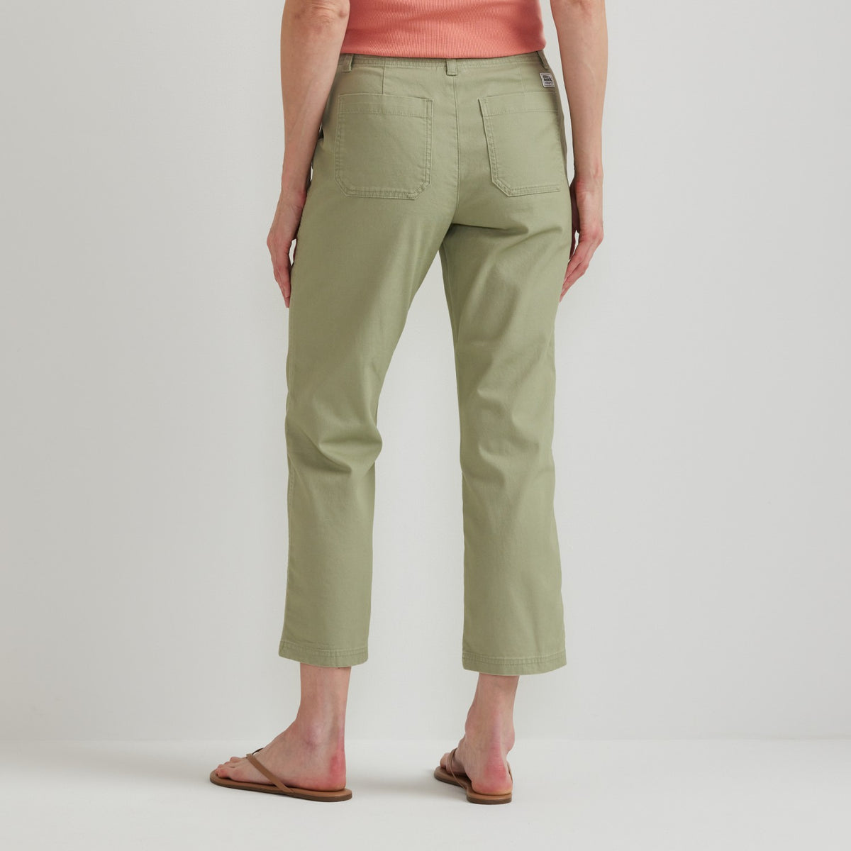 Eddie Bauer Women's Utility Canvas Kick Crop