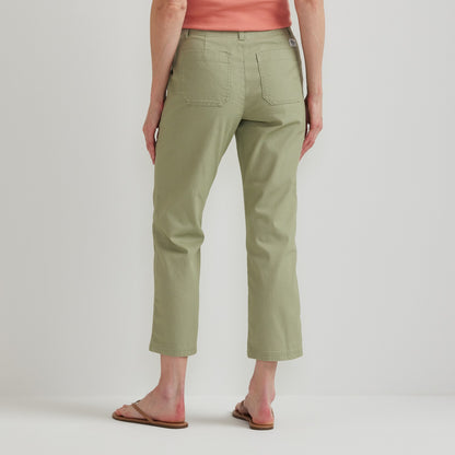 Eddie Bauer Women's Utility Canvas Kick Crop