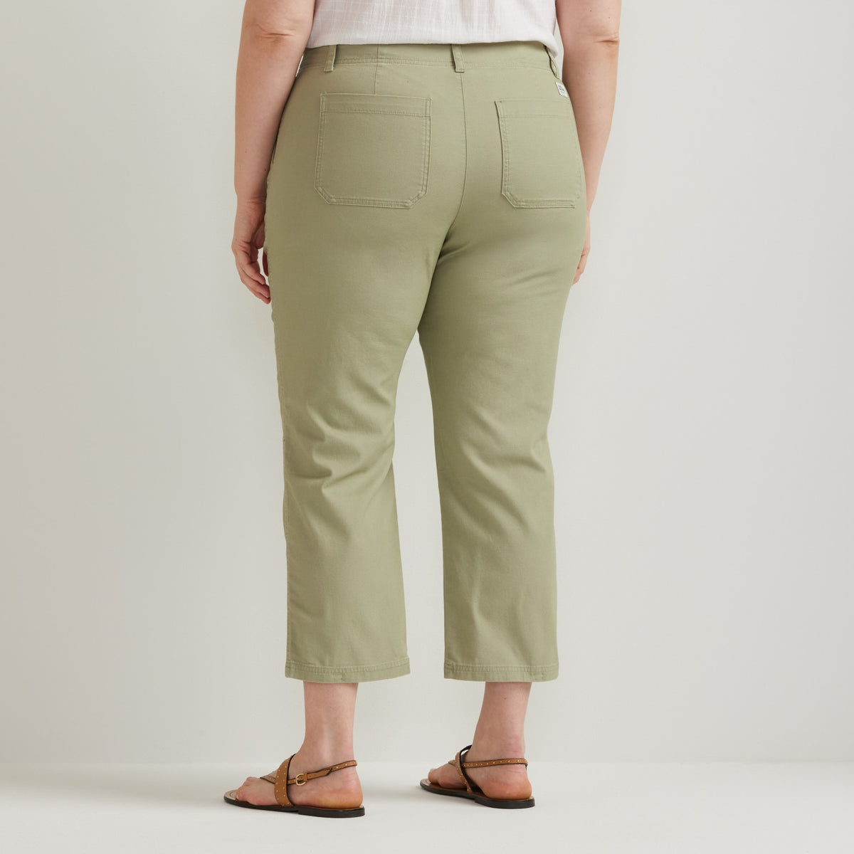 Eddie Bauer Women's Utility Canvas Kick Crop