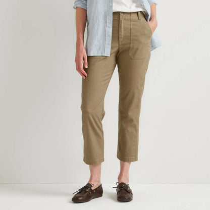 Eddie Bauer Women's Utility Canvas Kick Crop