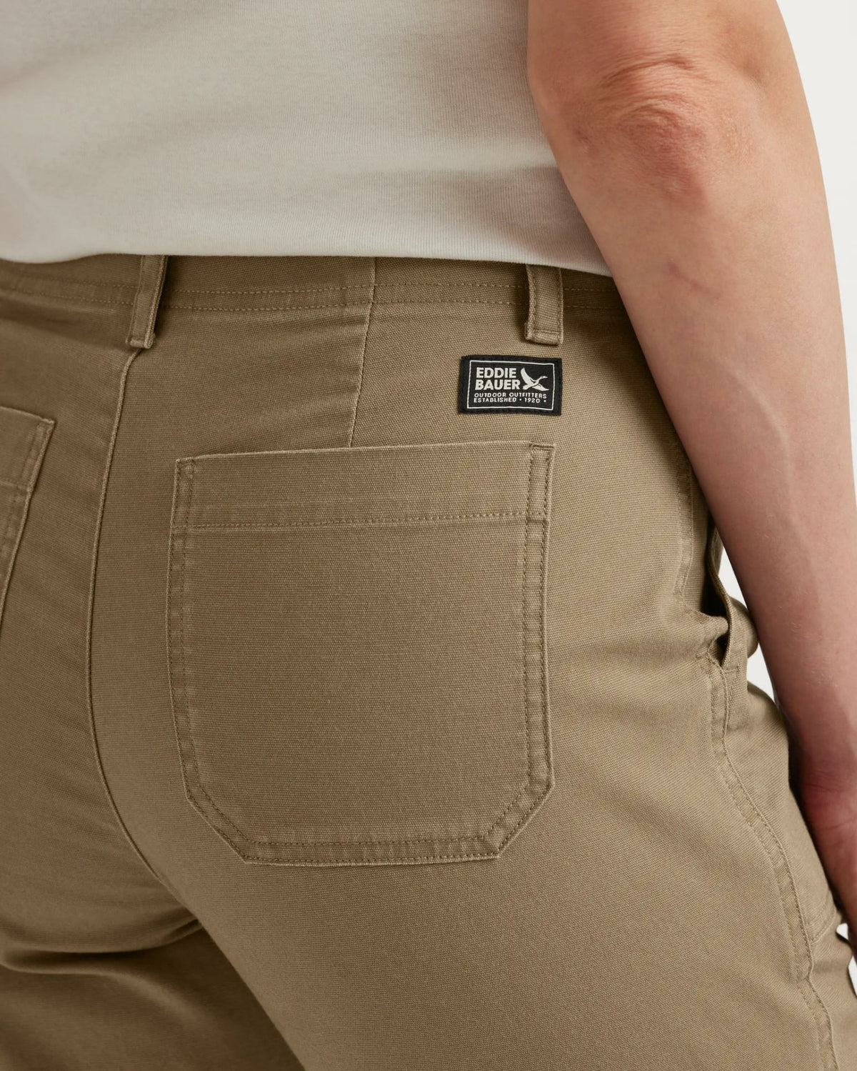 Eddie Bauer Women's Utility Canvas Kick Crop