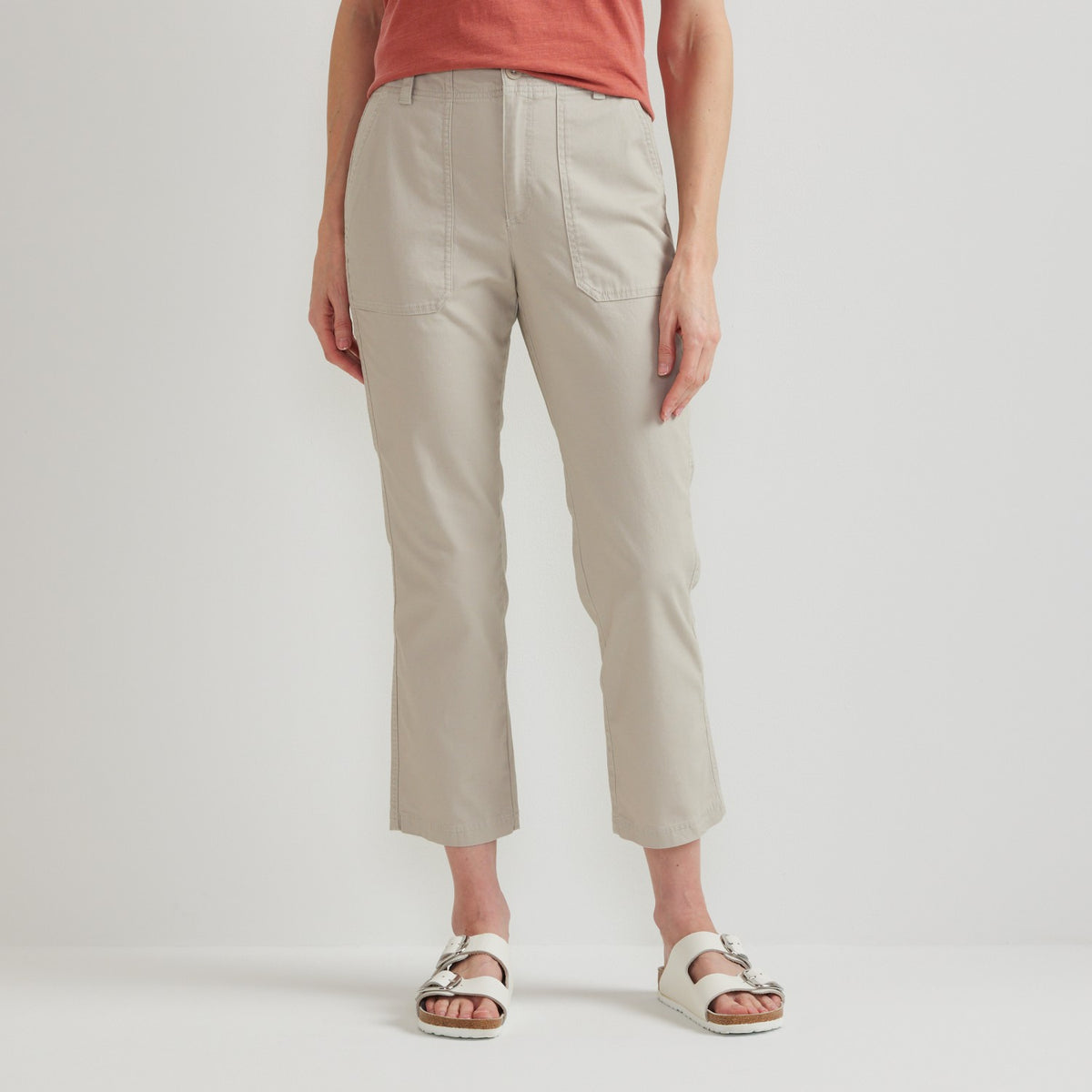 Eddie Bauer Women's Utility Canvas Kick Crop