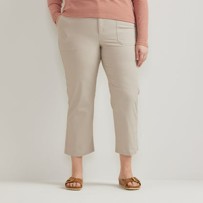 Eddie Bauer Women's Utility Canvas Kick Crop