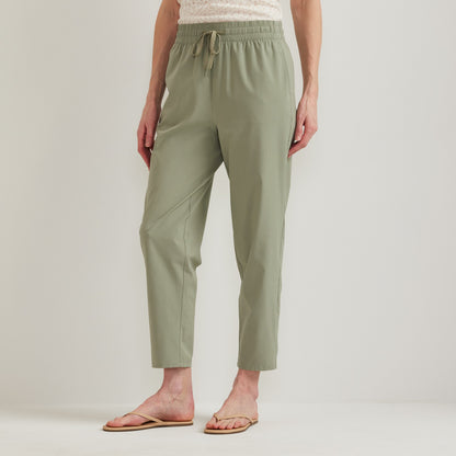 Eddie Bauer Women's Departure Tie Front Ankle Pant