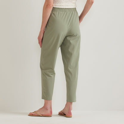 Eddie Bauer Women's Departure Tie Front Ankle Pant