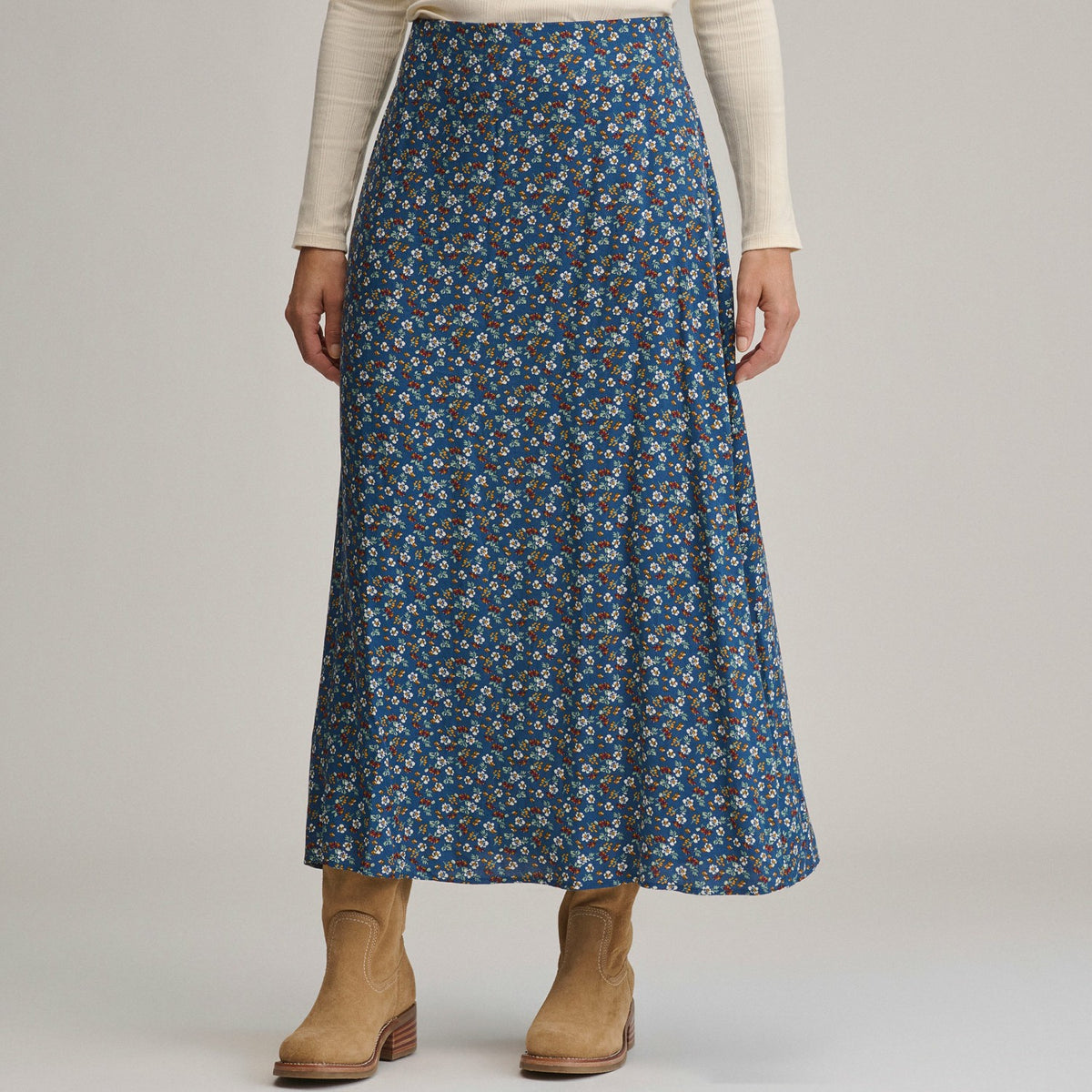 Eddie Bauer Women's Printed Midi Skirt