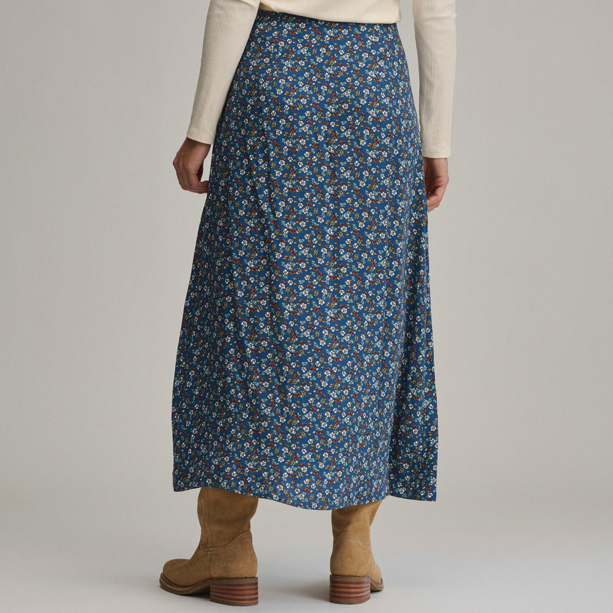 Eddie Bauer Women's Printed Midi Skirt